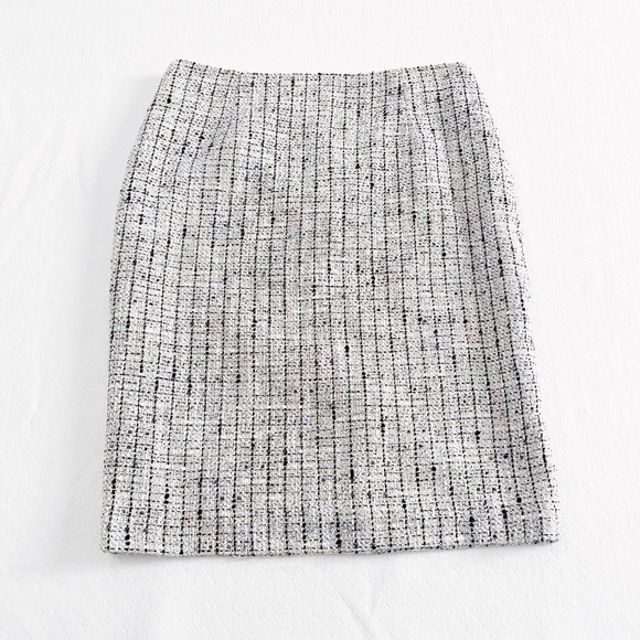 Karl Lagerfeld Woven Knit Pencil Skirt Multicolor SZ06 - Picture 6 of 7